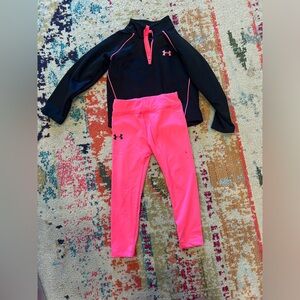 Toddler Under Armour 1/4 Zip Outfit 3T